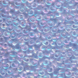 Magatama Beads #2135 Tr Pale Blue AB 23g