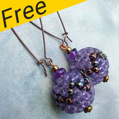 Medium Beaded Bead Project - Using Superduos and Matubo Beads