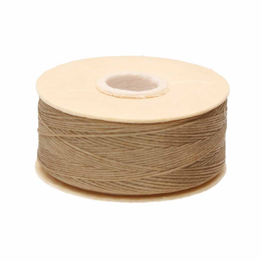 Nymo Beading Thread B Sand Ash 65yd Bobbin
