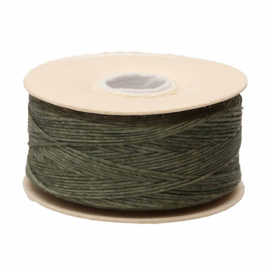 Nymo Beading Thread B Olive 65yd Bobbin
