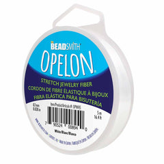 Opelon Stretch Jewelry Fiber 0.7mm White 5m