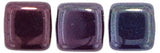 *Czech Tile Beads 6mm Ruby Vega 25/Strand