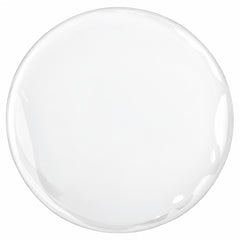 Epoxy Sticker Clear Round 3" 2/pk