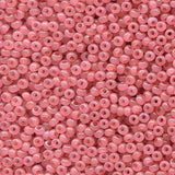 8/0 Czech Seed Beads #02693V Rose Opal Solgel 22g