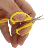 Mini Scissors with Attached Safety Cap