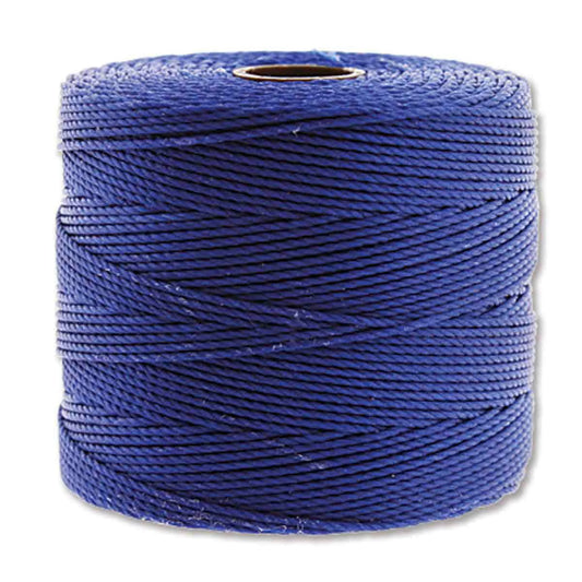 S-Lon Fine Bead Cord .4mm Capri Blue 118yd Spool