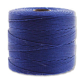 S-Lon Fine Bead Cord .4mm Capri Blue 118yd Spool
