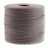 S-Lon Fine Bead Cord .4mm Silver 118yd Spool