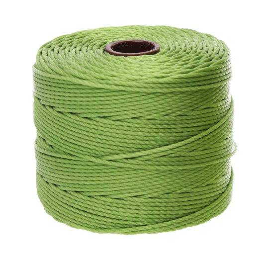 S-Lon Bead Cord .5mm Avocado 77yd Spool
