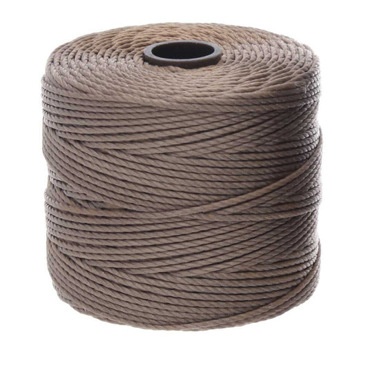 S-Lon Bead Cord .5mm Cocoa 77yd Spool