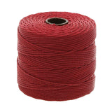 S-Lon Bead Cord .5mm Dark Red 77yd Spool