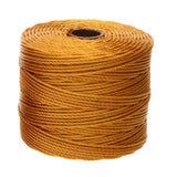 S-Lon Bead Cord .5mm Gold 77yd Spool