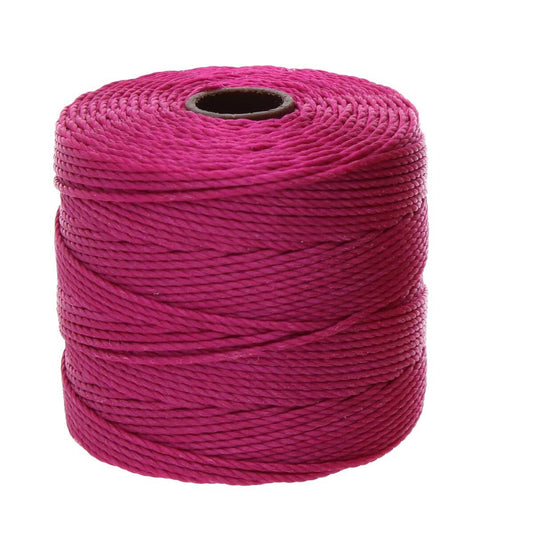 S-Lon Bead Cord .5mm Magenta 77yd Spool