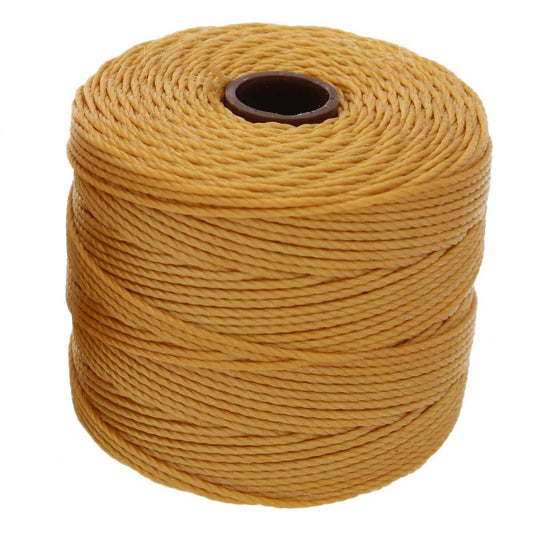 S-Lon Bead Cord .5mm Marigold 77yd Spool