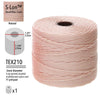 S-Lon Bead Cord .5mm Natural 77yd Spool