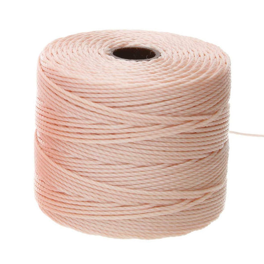 S-Lon Bead Cord .5mm Natural 77yd Spool