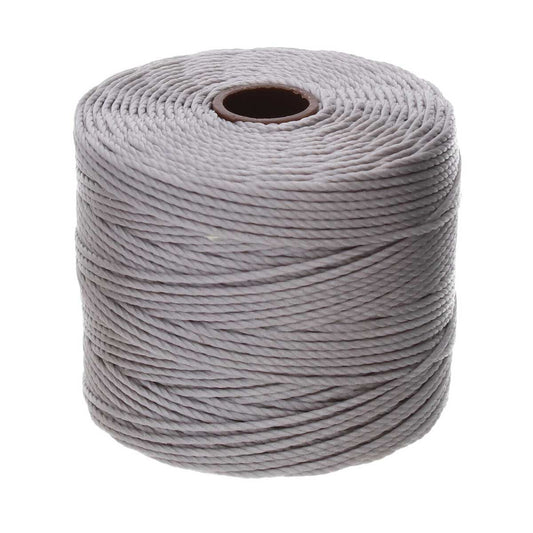 S-Lon Bead Cord .5mm Silver 77yd Spool