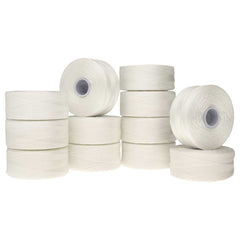 S-Lon Beading Thread 0.11mm White 78yd