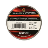 S-Lon Fire Beading Thread 6lb Crystal 50yd