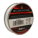 S-Lon Fire Beading Thread 6lb Crystal 50yd