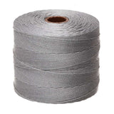 S-Lon Micro Bead Cord .12mm Grey 262yd Spool