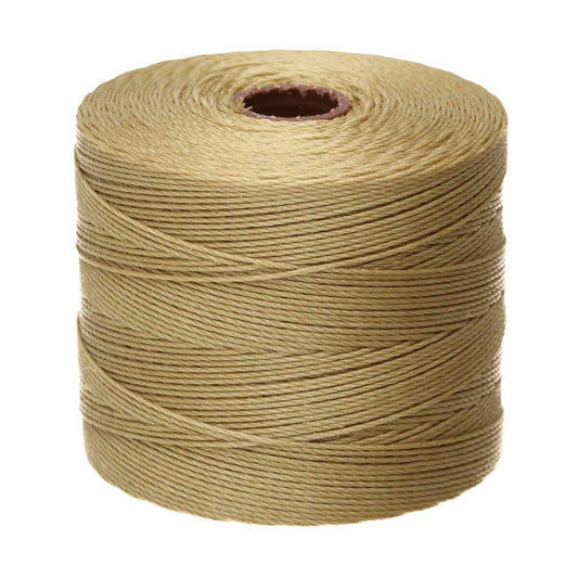 S-Lon Micro Bead Cord .12mm Sand 262yd Spool