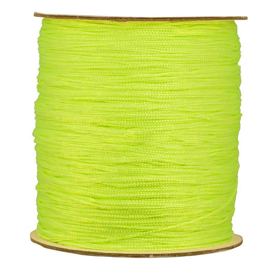 Round Neon Yellow Shawl Fringe 1800ft Spool