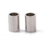Cord Ends Stainless Steel (3mm ID) 10/pk