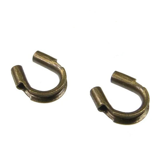 Antique Brass Wire Guards 10/pk