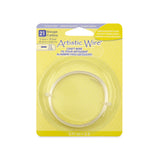 Artistic Wire 21 gauge Flat 3mm Tarnish Resistant Silver 3ft