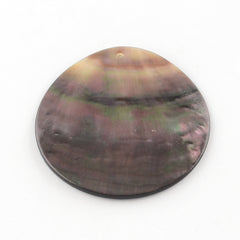 Black Lip Shell Pendant 40mm 1/pk