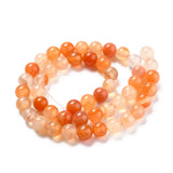 Carnelian Beads 8mm Round (Natural) 15-16" Strand