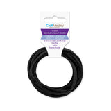 3mm Lacet Suédine Noir 2m