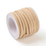 Faux Suede 5mm Lace 5m Peach