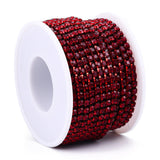 Metal 2mm Siam Rhinestone Banding 10yd/pk