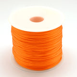 Satin Rattail Cord 1.5mm Orange 100yd
