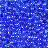 Round Plastic Beads 6mm Dark Sapphire Approx 1000/pk