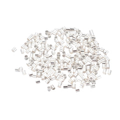 *Crimp Tubes Silver 100/pk