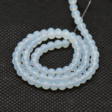 Opalite Beads 8mm Round Grade AA (Simulated) 15-16" Strand