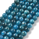Apatite Beads 6mm Round (Natural) 15-16" Strand