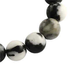 Zebra Jasper Beads 10.5mm Round (Natural) 15-16" Strand