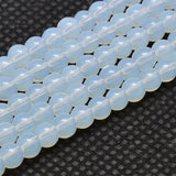 Opalite Beads 8mm Round Grade AA (Simulated) 15-16" Strand