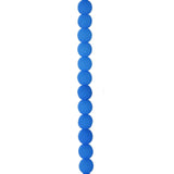 Czech Glass Beads 4mm Round Velvet Turquoise 46/Strand