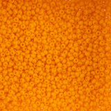 10/0 Czech Seed Beads #231 Opaque Light Orange 22g