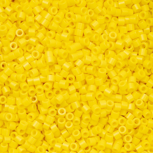 11/0 Cylin Beads #1053 Opaque Yellow 25g Bag