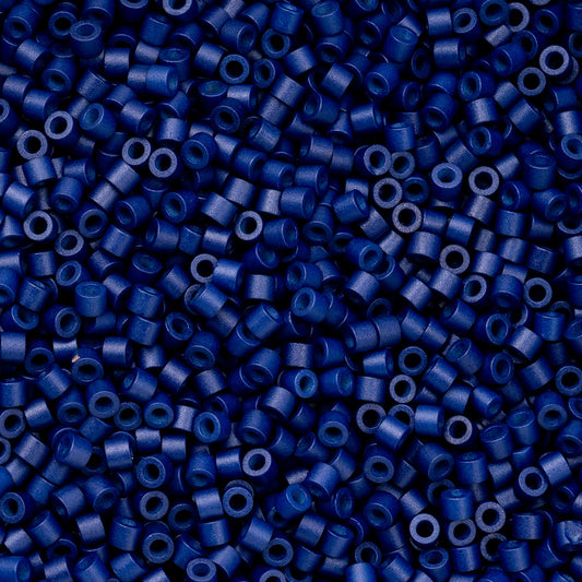 11/0 Cylin Beads #1058 Opaque Cobalt Blue 25g Bag