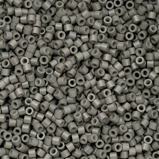 11/0 Cylin Beads #1063 Grey Opaque 25g Bag