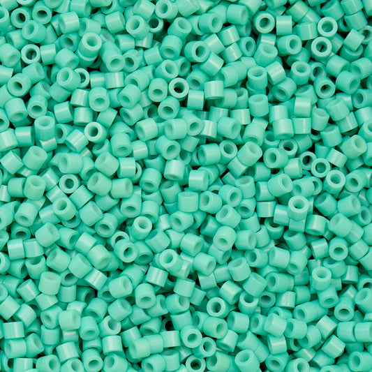11/0 Cylin Beads #1078 Opaque Vibrant Turquoise 25g Bag