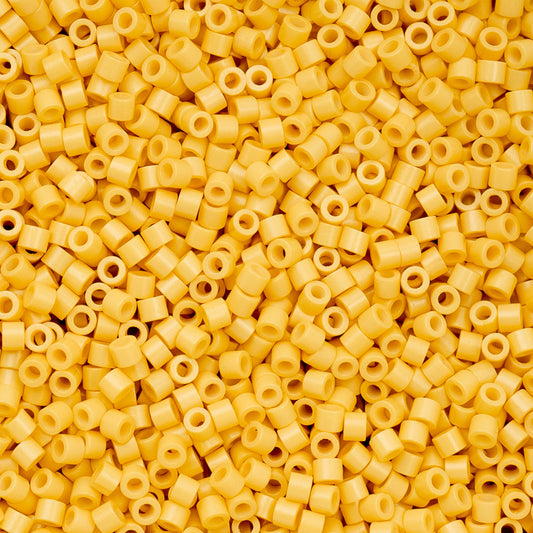 11/0 Cylin Beads #1098 Opaque Light Topaz 25g Bag