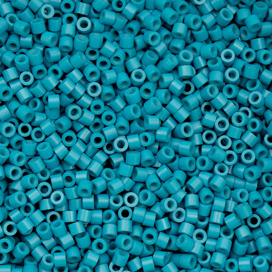 11/0 Cylin Beads #1107 Opaque Blue Lagoon 25g Bag